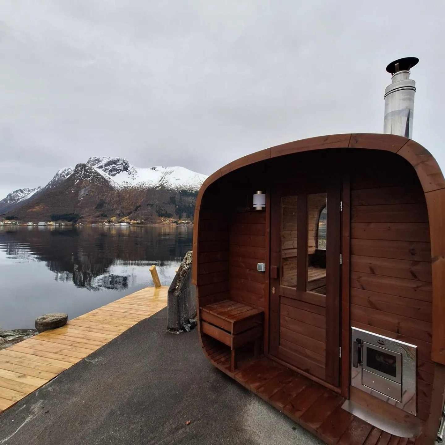 Troll Fjordhytter Syvde Exterior photo